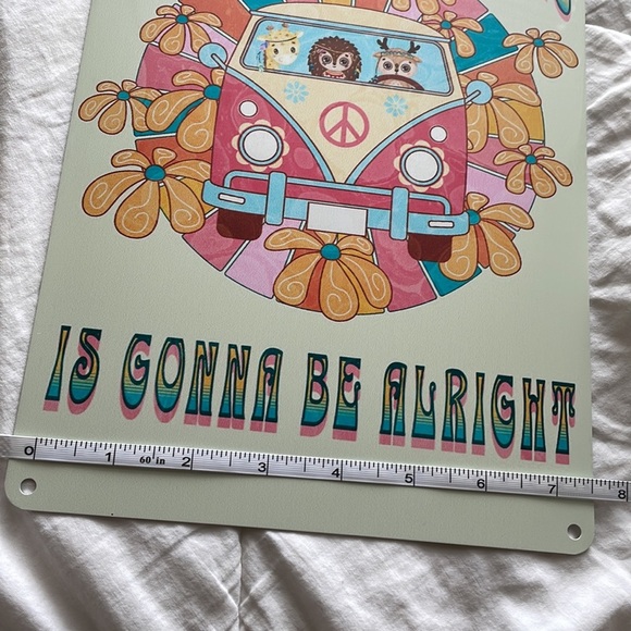Everything Little Thing is Going to Be Alright Tin Sign - Picture 3 of 8
